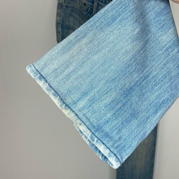 Gold Sign Straight Leg Jeans Size 28 Light Blue Wash - Picture 9 of 12